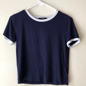 Navy tee